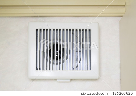Ventilation fan after cleaning 125203629