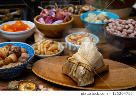 zongzi, taiwan, dragon boat festival, festival, culture, zongzi, taiwan, dumplings 125204795