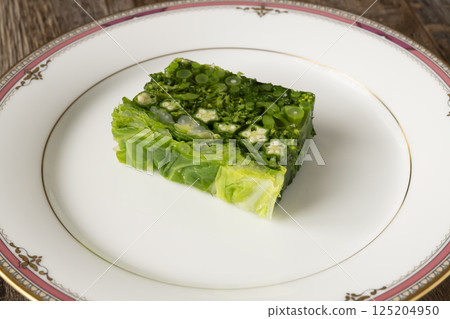 蔬菜凍糕、蔬菜果凍 125204950