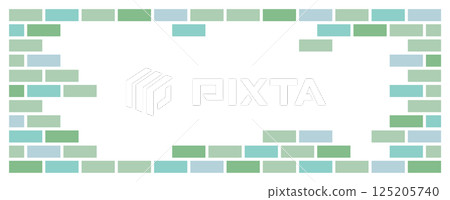 Illustration of tiles and bricks used in residential walls and renovation Illustration of tiles and bricks used in residential walls and renovation 125205740