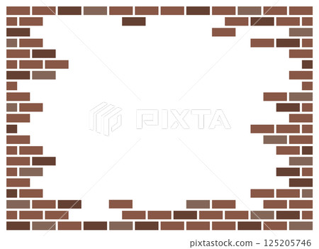 Illustration of tiles and bricks used in residential walls and renovation Illustration of tiles and bricks used in residential walls and renovation 125205746