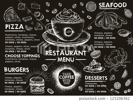 coffee, design, vector 125206362