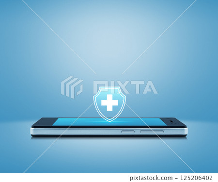 Business healthy and medical care insurance online concept Business healthy and medical care insurance online concept 125206402