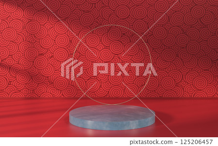 empty, wall, showcase 125206457