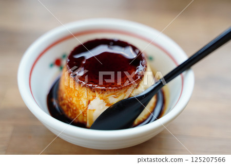 Rich pudding 125207566