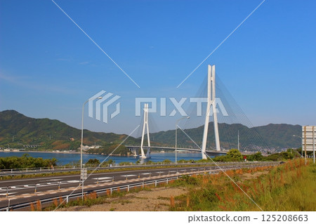 [Onomichi City] Tatara Bridge, Shimanami Kaido 125208663