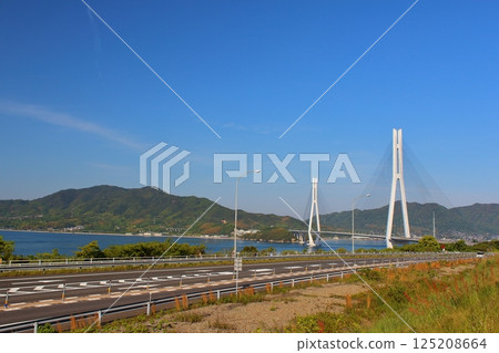 [Onomichi City] Tatara Bridge, Shimanami Kaido 125208664