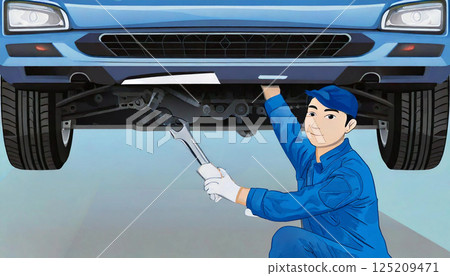 汽車檢查和維修 125209471