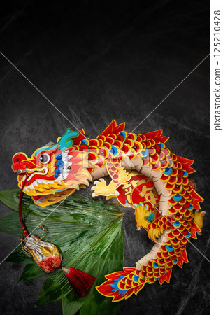 Dragon Year festive dragon and sachet decoration 125210428