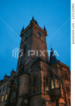Medieval Building Under Blue Sky In Prague  125210960
