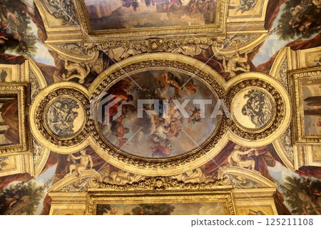 Ceiling of the Palace of Versailles, a World Heritage Site 125211108