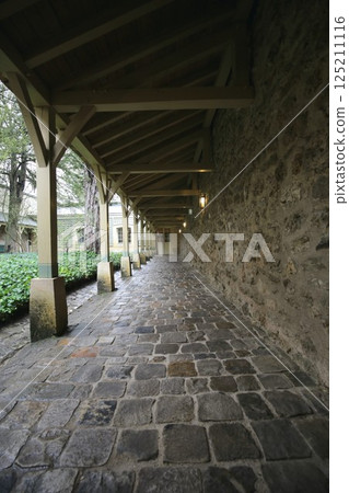 The Petit Trianon gallery at the Palace of Versailles, a UNESCO World Heritage Site 125211116