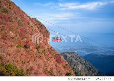 仁田峠的紅葉 雲仙 125211446