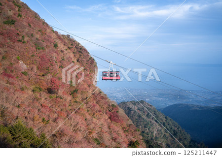 仁田峠的紅葉 雲仙 125211447
