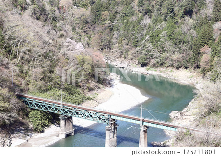天空步道:天龍峽風景(長野縣飯田市天龍峽) 天空步道:天龍峽風景(長野縣飯田市天龍峽) 125211801