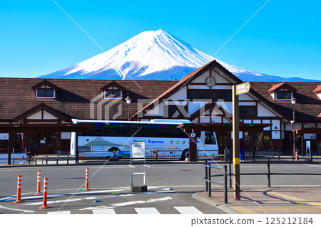 Fujisanroku Electric Railway Kawaguchiko Station Mount Fuji Fujisanroku Electric Railway Kawaguchiko Station Mount Fuji 125212184