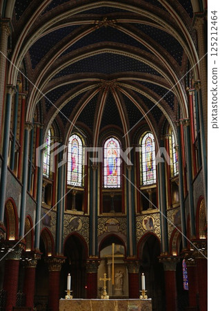 Altar of the Church of Saint-Germain-des-Prés, the oldest church in Paris Altar of the Church of Saint-Germain-des-Prés, the oldest church in Paris 125212464