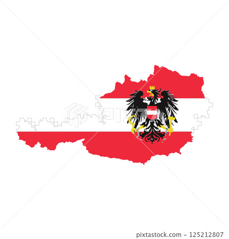 vectors illustration icon country austria symbol design 125212807