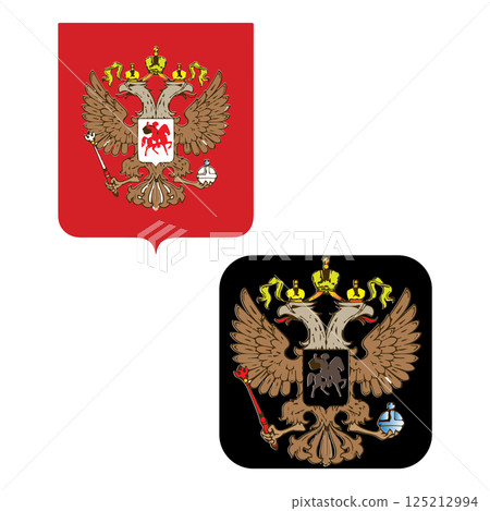 vectors illustration icon russia flag symbol design 125212994