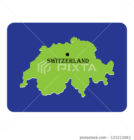 vectors illustration icon map country of Switzerland symbol design vectors illustration icon map country of Switzerland symbol design 125213061