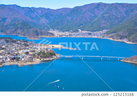春天的河口湖 春天的河口湖 125213188