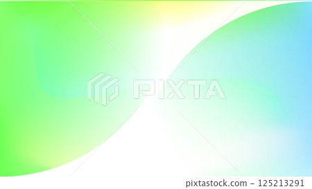 Green curved gradient background 125213291