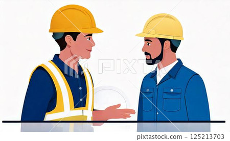 在工廠工作的人 125213703