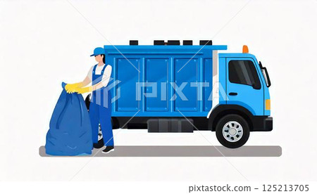 垃圾車 125213705
