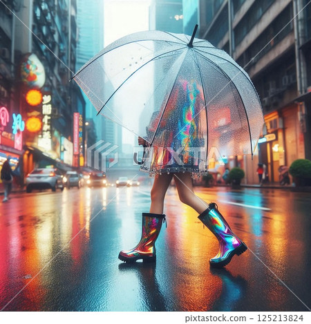 Rain and the Rhythm of the City 125213824