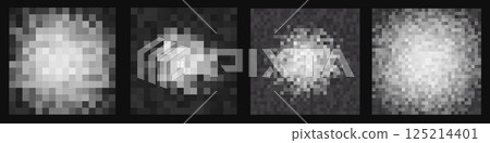 Pixel Mask Censor Censored Pixel Blur Mask Effect For Privacy... - Stock Illustration ...
