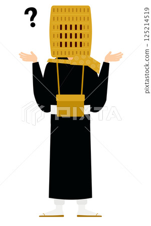 佛教僧侶提問的簡單插圖 佛教僧侶提問的簡單插圖 125214519