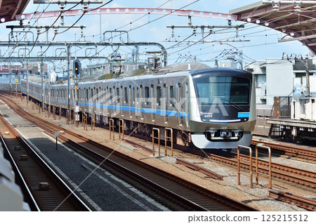 Railway: Private Railway: Odakyu Electric Railway 5000 series (2nd generation) Umegaoka Station Railway: Private Railway: Odakyu Electric Railway 5000 series (2nd generation) Umegaoka Station 125215512