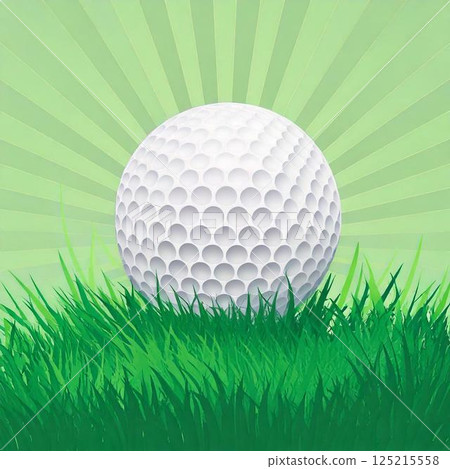 Golf ball  125215558