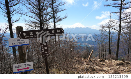 中藤山山頂_禦坂山脈 125215599