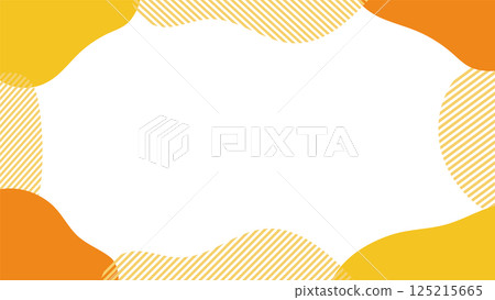 流體形狀框架 液體抽象流體 抽象形狀框架 125215665