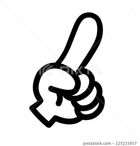 Finger pointing 125215857