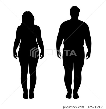 man, silhouette, vector 125215935