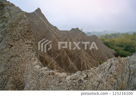Grand Canyon of Caoshan Moon World, Tainan City, Taiwan 125216100