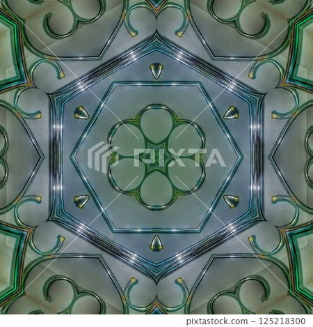 Stainless steel print design for wallcovering, wrapping paper, tiles, window grill, main door, stair railing etc 125218300