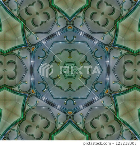 Stainless steel print design for wallcovering, wrapping paper, tiles, window grill, main door, stair railing etc 125218305