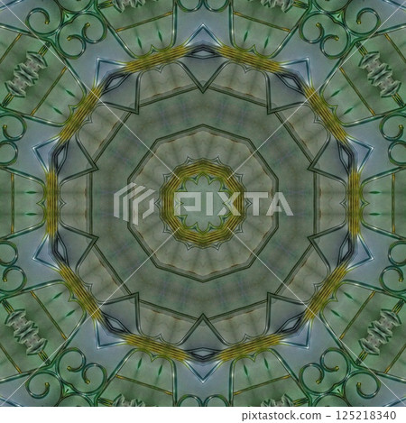 Stainless steel print design for wallcovering, wrapping paper, tiles, window grill, main door, stair railing etc 125218340