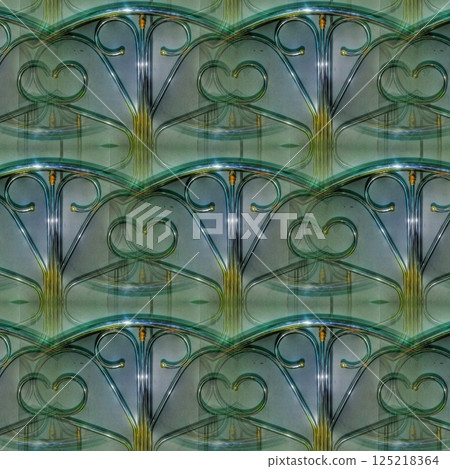 Stainless steel print design for wallcovering, wrapping paper, tiles, window grill, main door, stair railing etc Stainless steel print design for wallcovering, wrapping paper, tiles, window grill, main door, stair railing etc 125218364