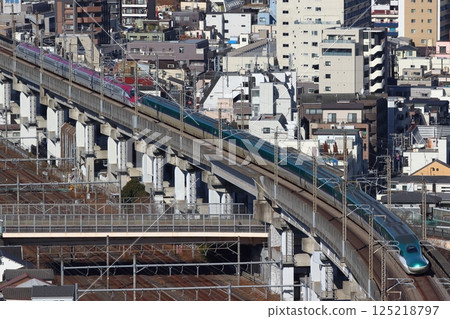 Tohoku Shinkansen H5 series (Akita Shinkansen E6 series combined) Tohoku Shinkansen H5 series (Akita Shinkansen E6 series combined) 125218797