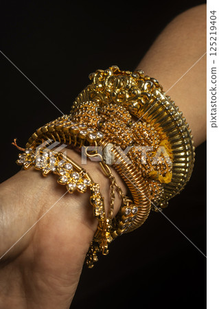 close detail of Khmer apsara performer of traditional dance in cambodia close detail of Khmer apsara performer of traditional dance in cambodia 125219404