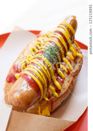 美味的熱狗 125219891