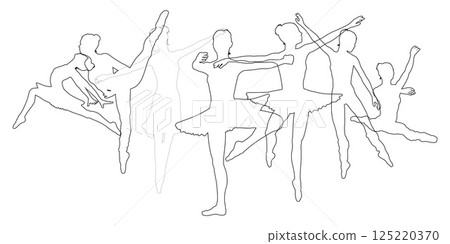 Ballet Dancer Silhouette Dancers Poses Silhouettes Ballet Dancer Silhouette Dancers Poses Silhouettes 125220370