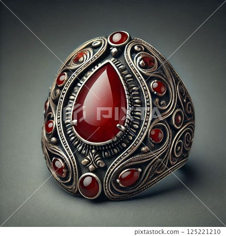 採用天然寶石製成的配件 125221210