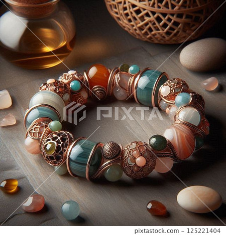 Bracelets made with natural stones 125221404
