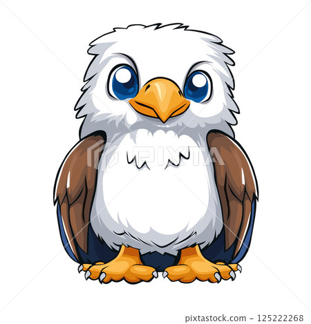 baby sweet adorable eagle falcon 125222268