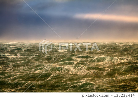 hurricane winds in the Arctic ocean 125222414